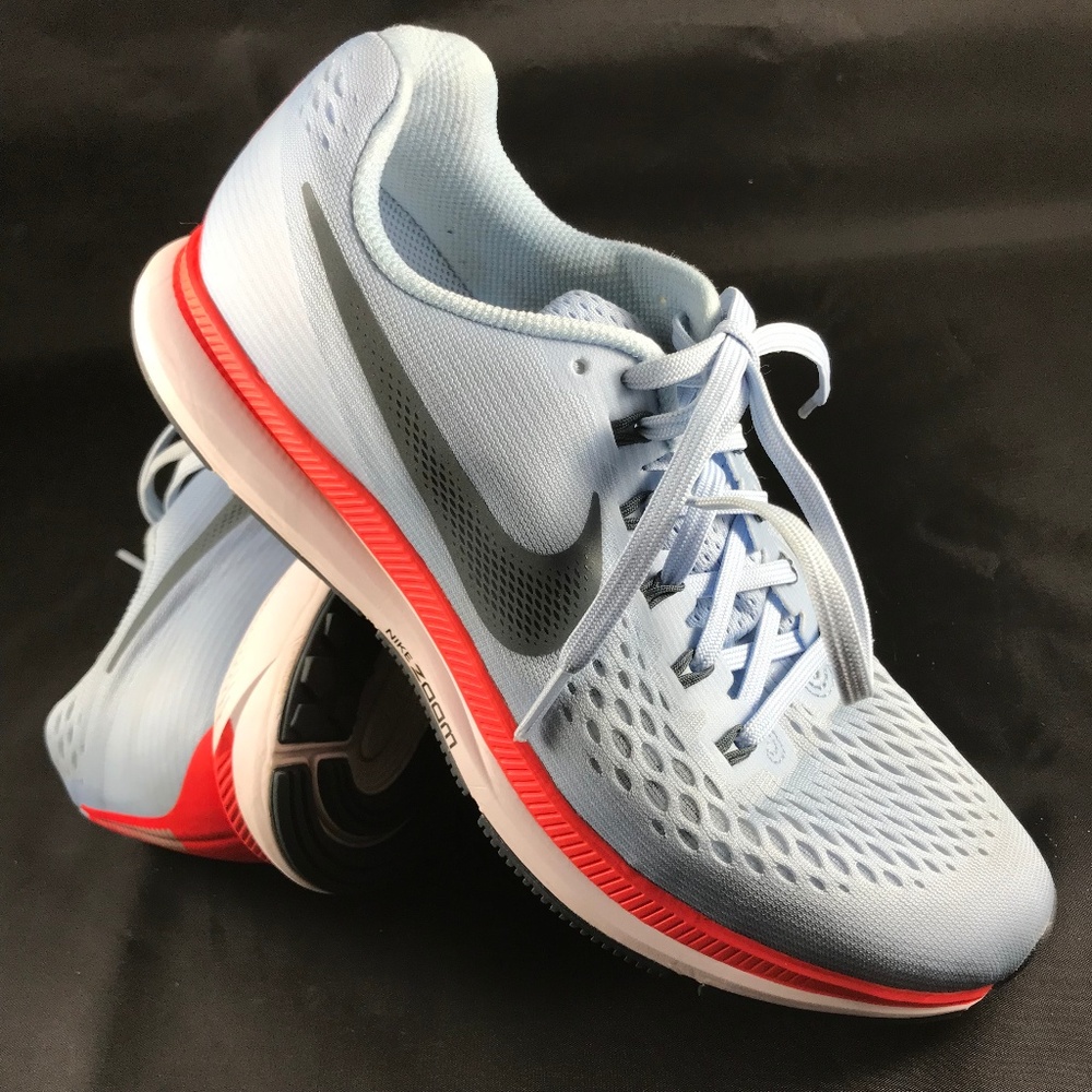 Excellent NIKE AIR ZOOM Pegasus + 34 Ice Blue /Fox